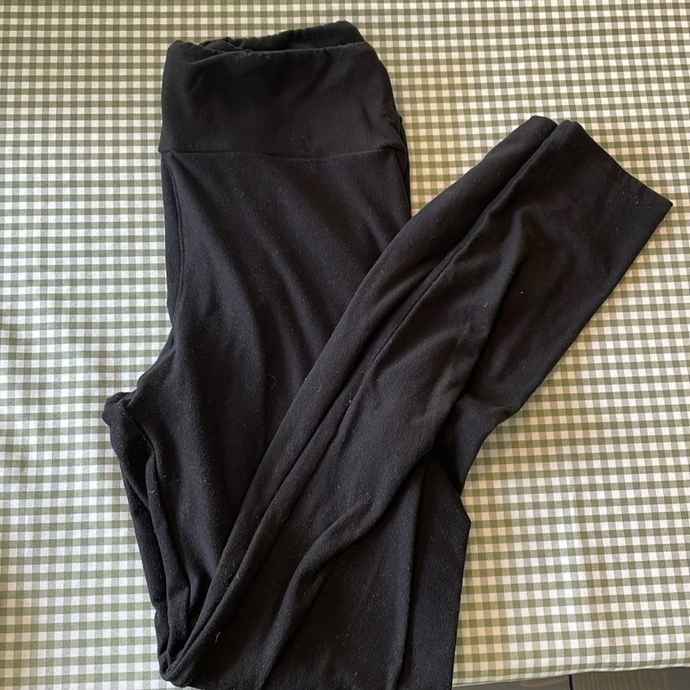 Lularoe Black Leggings OS